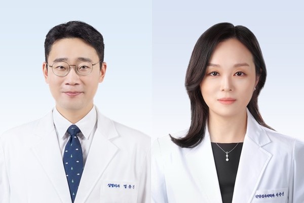 ▲ 분당서울대병원 성형외과 명유진 교수, 진단검사의학과 서수현 교수.
