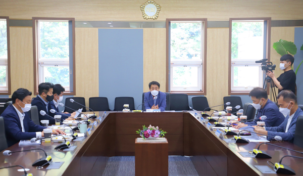 ▲ 지방자치 혁신 연구회, 2차 간담회 모습.