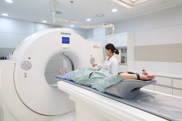 ▲ 성남시의료원 종합검진센터 MRI 검사.