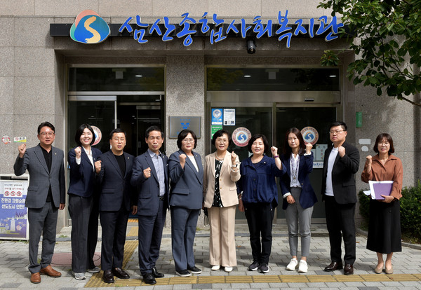 ▲ 제251회 정례회 행정복지위원회 현장방문 모습.