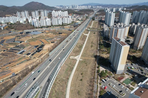 미세먼지 차단숲 조성사업