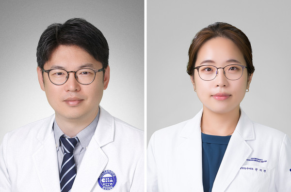 ▲ 분당 차병원 혈액종양내과 전홍재, 천재경 교수.