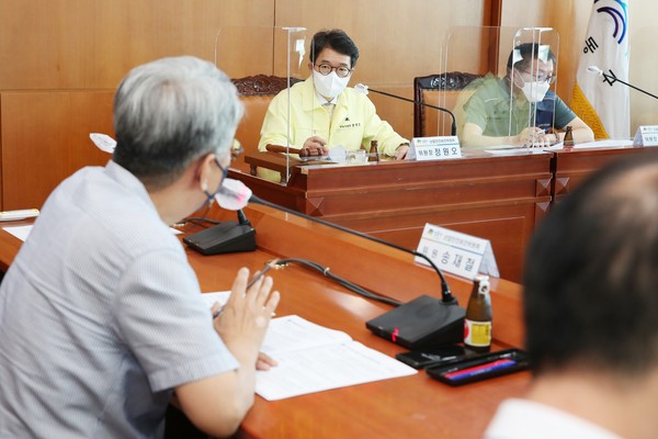 ▲ 산업안전보건위원회 개최 사진.