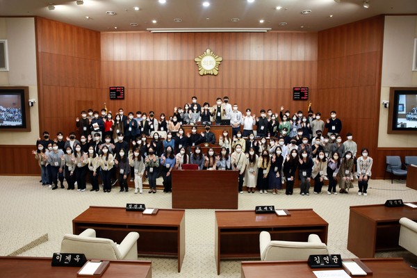 의정부시의회, 신규공직자 견학 방문