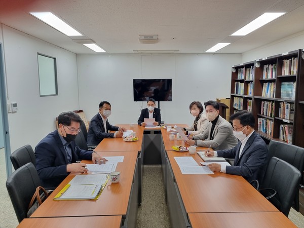 ▲ 계양구의회, 주차난 문제 해결 연구모임 2차 간담회.