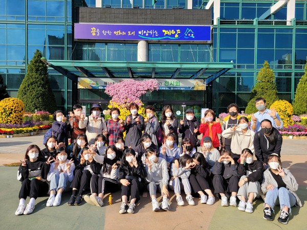 계양구, 세원고 학생들과 성인문해교육 특강 대최