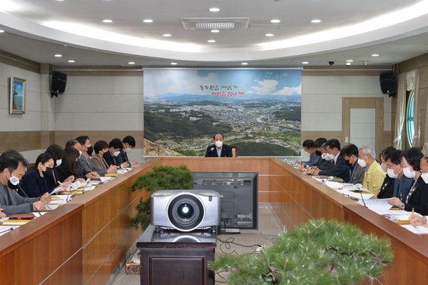 ▲ 동두천시, 핼로윈 이태원 참사 관련 긴급간부회의 개최.