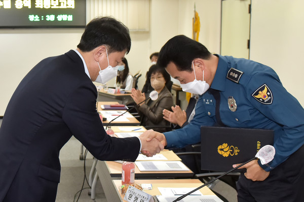 ▲ 제4차 교통안전 기본계획 최종보고회 진행 모습.
