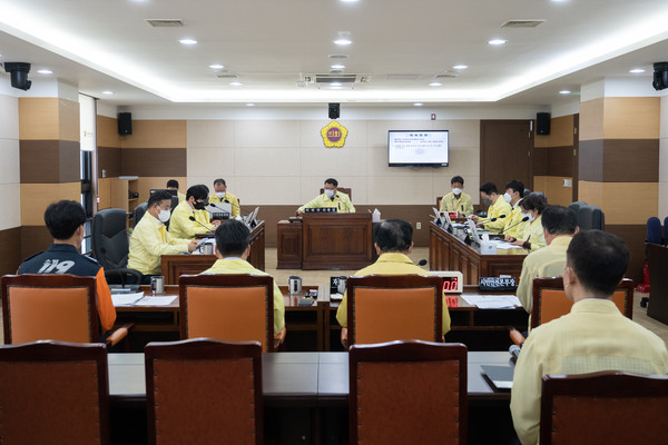 ▲ 제282회 인천광역시의회 임시회 폐회중 제5차 행정안전위원회.