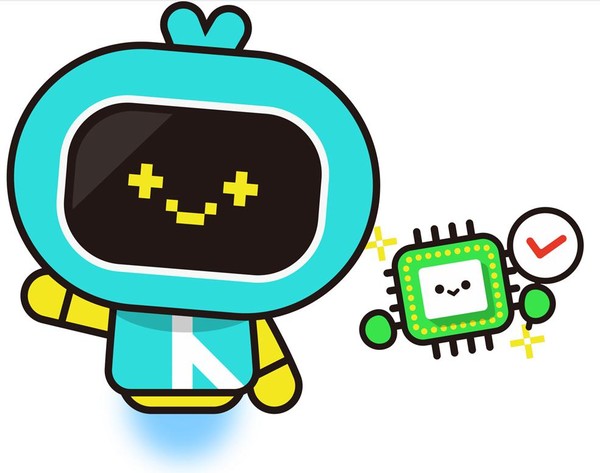 ▲ 이천시 반도체, 미래첨단도시, 온라인소통 통합캐릭터 반디.