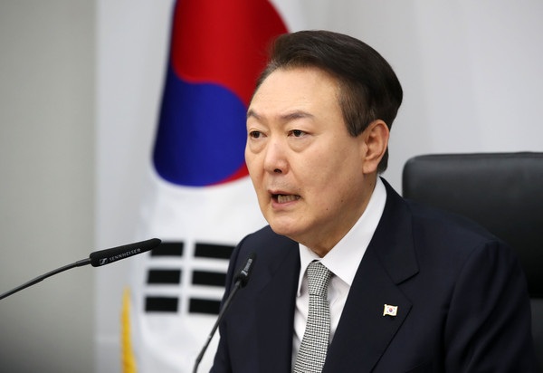 ▲ 국가안전시스템 점검회의 주재하는 윤석열 대통령. /뉴시스