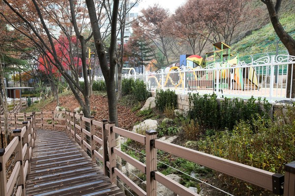 ▲ 꽃별어린이공원 전경.