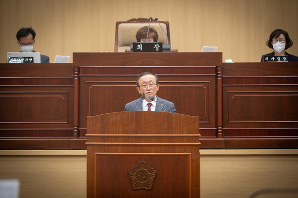김덕현 연천군수 군정연설 “재정 확대 지역개발 도모”