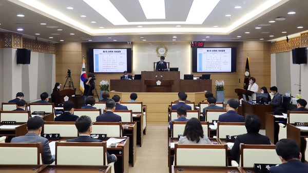 ▲ 평택시의회 제235회 제2차 정례회.