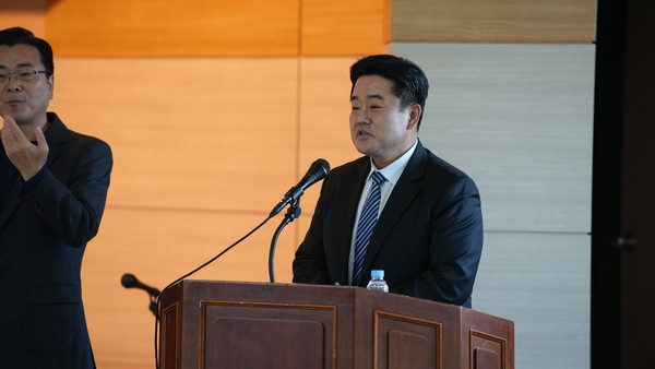 ▲ 경기도장애인체육회 백경열 사무처장.