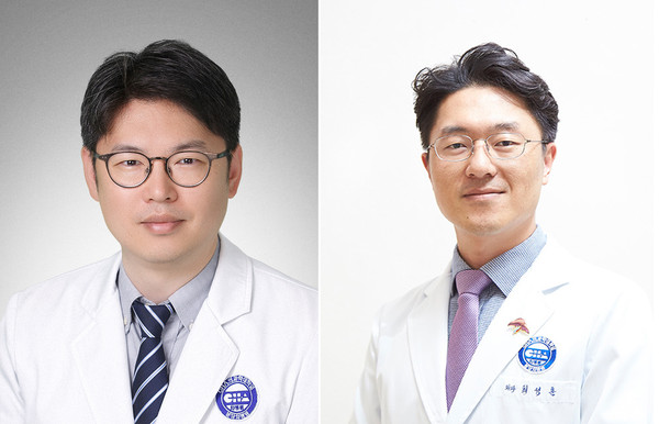 ▲ 분당 차병원 암센터 전홍재, 최성훈 교수 사진.