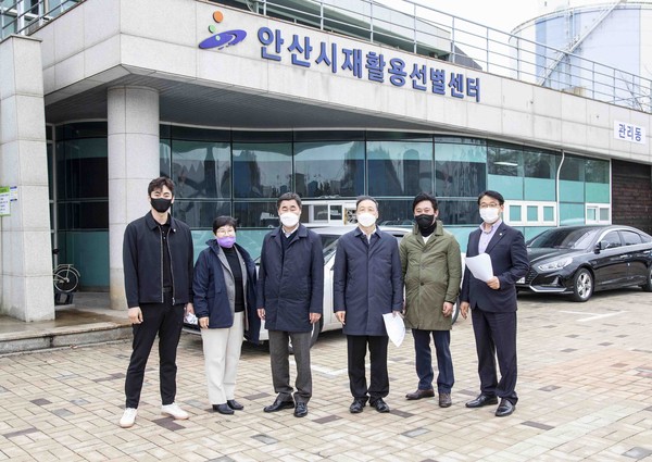 ▲ 안산시의회 도시환경위원회가 28일 제279회 제2차 정례회 중 현장활동을 실시했다.
