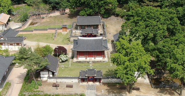 ▲ 심곡서원 전경.