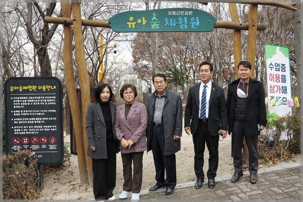 ▲ 성북구의회 도시건설위원회, 제293회 제2차 정례회 중 현장방문 실시 모습.