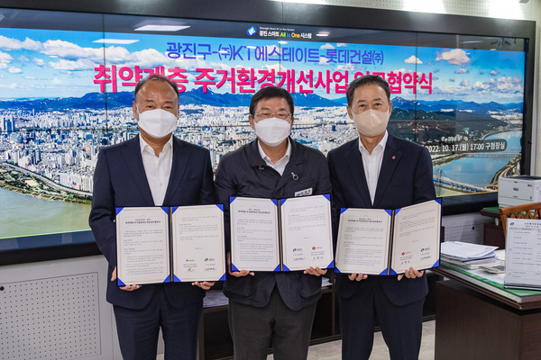 ▲ 취약계층 주거환경개선사업 업무협약식.