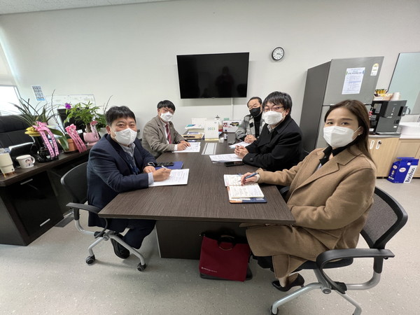 ▲ 경기도의회 김재훈 의원, 경기도사회복지협의회와 정담회.