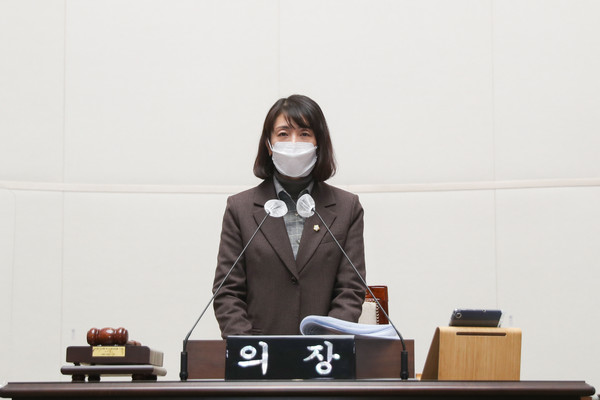 ▲ 김현주 의장님 사진.