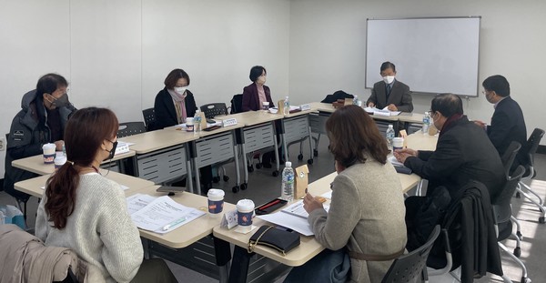 ▲ 경기도교육청, 2022 교육기부 자문위원회 개최로 추진 성과 공유.