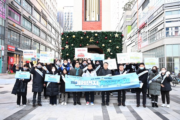 ▲ ‘제4차 미세먼지 계절관리제’ 합동 캠페인 모습.