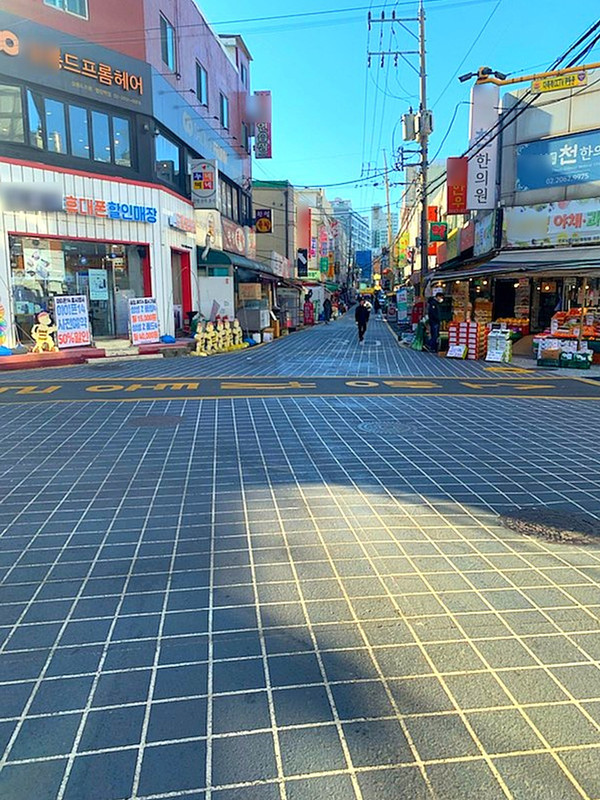 ▲ 용왕산 가는길 정비 후.