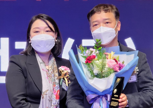 ▲ 표창패 수상 기념사진.