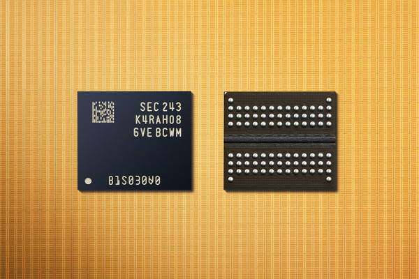 ▲ 삼성전자가 업계 최선단 12나노급 공정으로 16Gb(기가비트) DDR5 D램을 개발했다./뉴시스