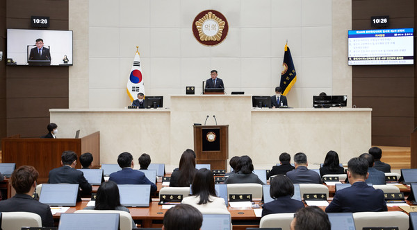 ▲ 용인특례시의회, 제269회 임시회.