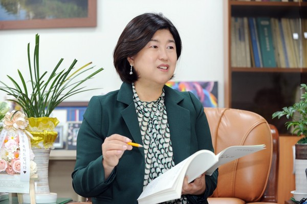 ▲ 조미옥 위원장 사진.