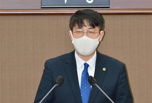 ▲ 이병도 의원이 22일 제315회 본회의에서 발언하고 있다.