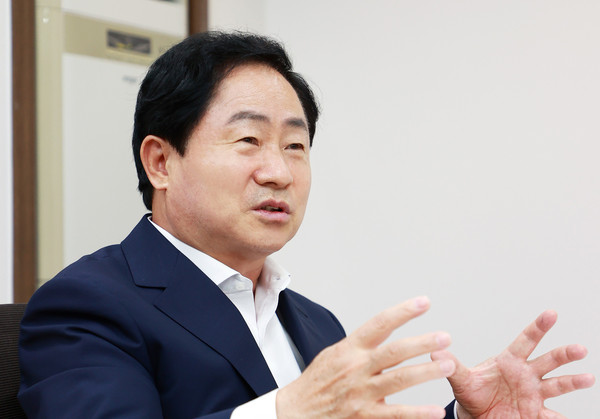 ▲ 주광덕 남양주시장.