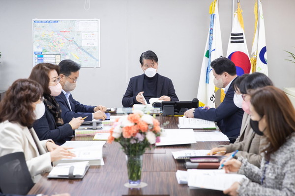 ▲ 서구 주요업무 시행계획 보고회.
