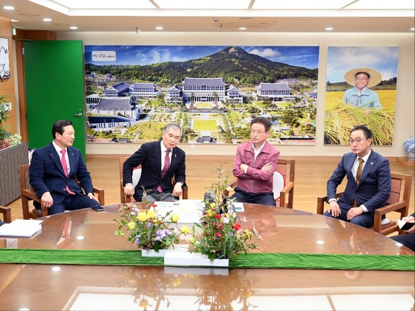 ▲ 지방 4대 협의체 신년간담회 모습.