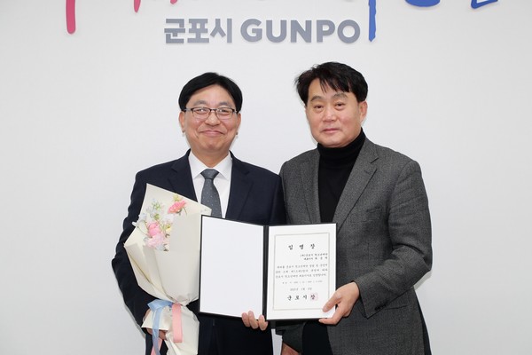▲ 최윤택 군포청소년재단 대표이사.