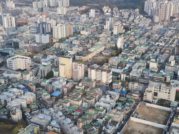 ▲ 부천시 주택가 전경.