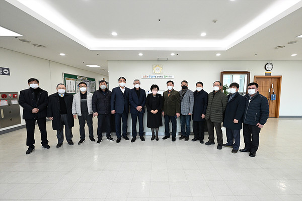▲ 의정부시의회, 주민자치협의회와 간담회 개최 모습.