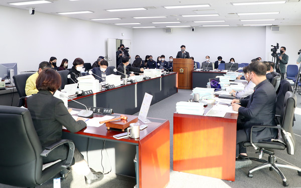 ▲ 예산결산특별위원회 회의 모습.