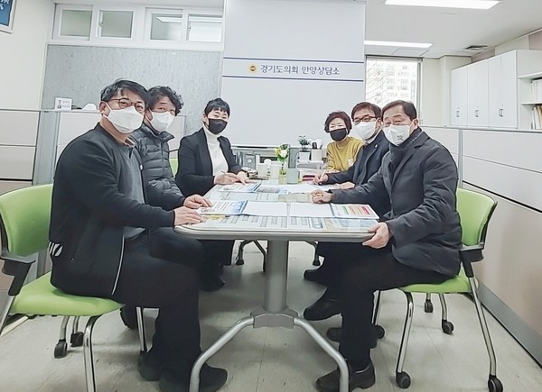▲ 김재훈.김철현 의원, 한국전통음식문화발전을 위한 정담회.