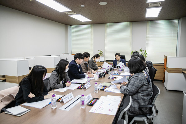 ▲ 교육복지위원회 정책간담회 모습.
