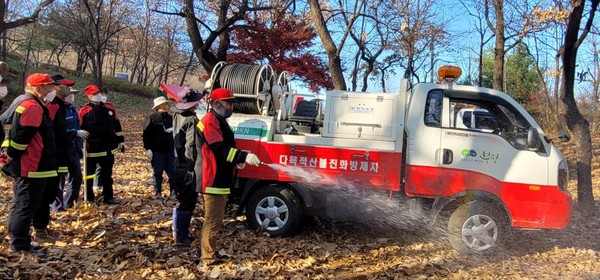 부평구, 명절 연휴 산불방지 특별대책기간 산불방지대책본부 운영