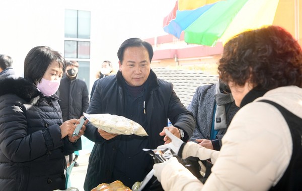 오산시, 설맞이 전통시장 장보기 행사 실시