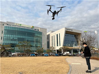 ▲ 드론 활용 자료사진.