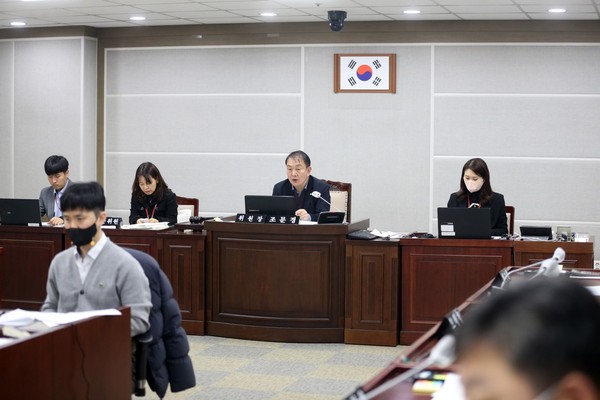 ▲ 문화체육교육위원회 모습.