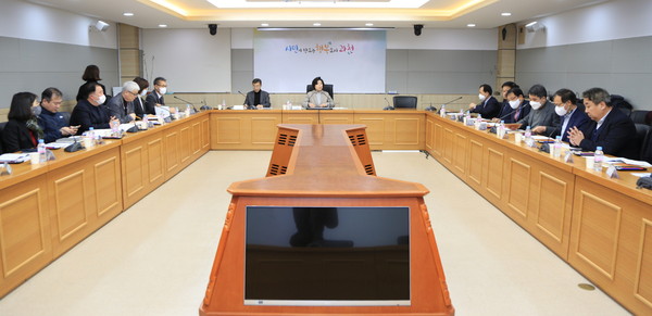▲ 과천미래 분과회의.