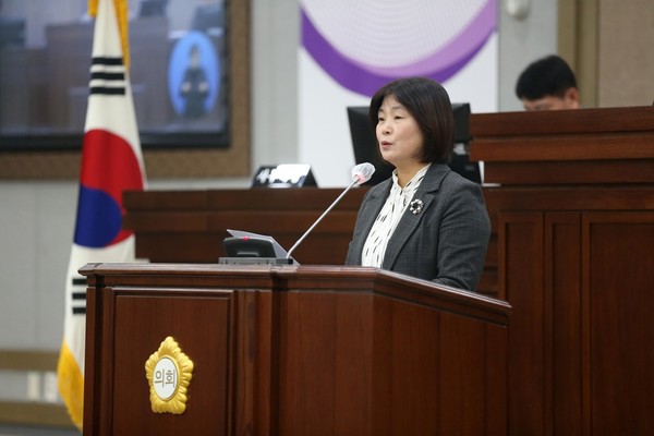 ▲ 수원시의회 장정희 의원.