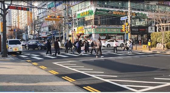 ▲ 마장초정문 개선 후 모습.